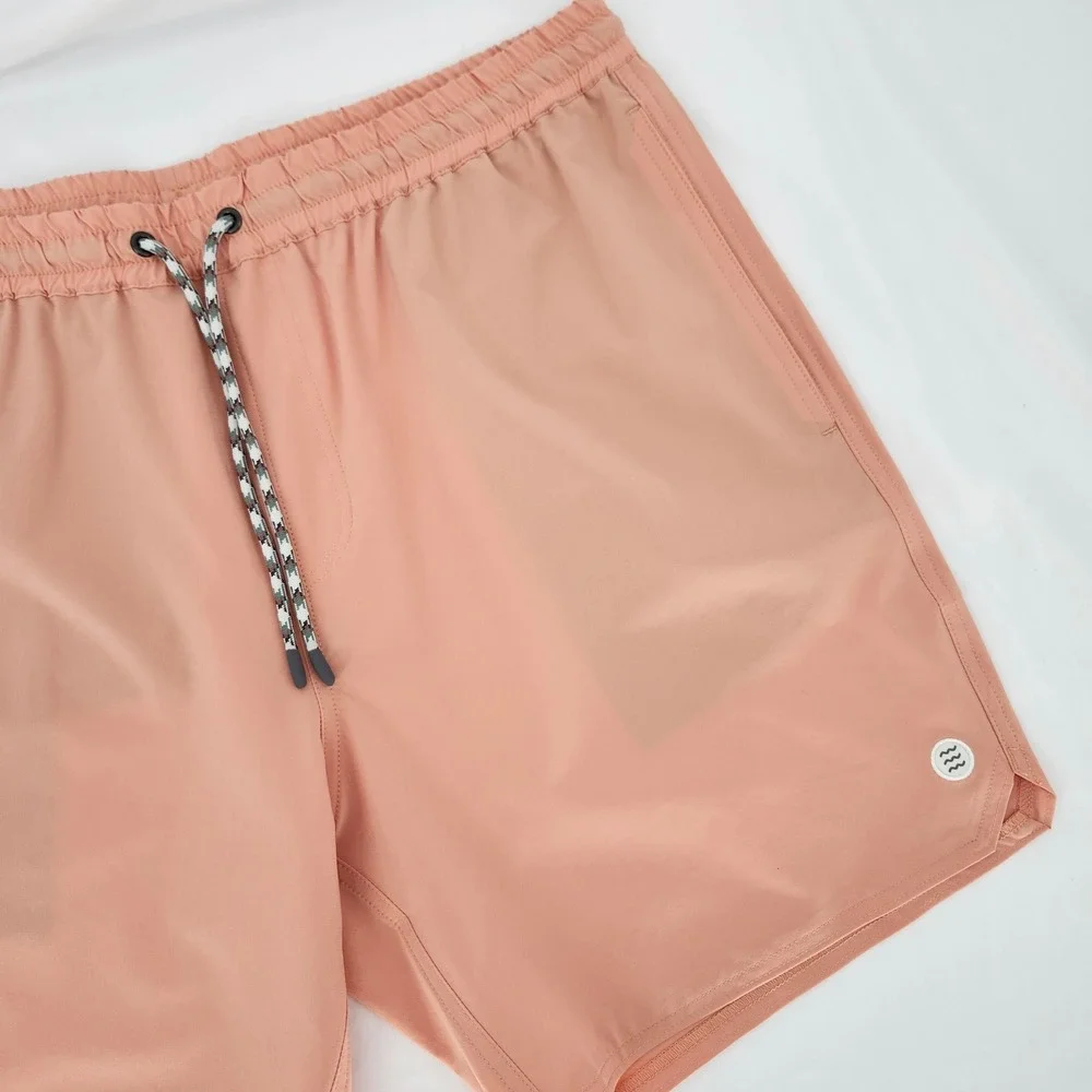 Free Fly Mens Andros Trunk Size XL Orange Dusk UPF50+ Swim Short Performance NWT